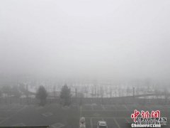 哈尔滨现大雾天气 高速封闭航班推