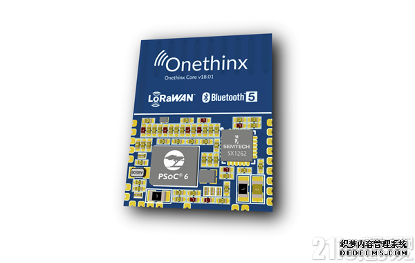 使用 Cypress PSoC 6 and Semtech LoRaWAN 的 Onethinx 模组.png