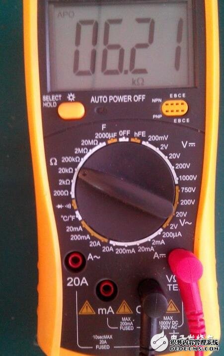数字万用表使用方法及测试电流、电容、二极管的方法解析