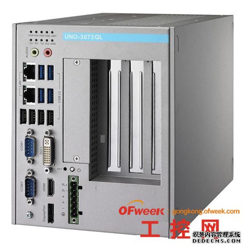 研华推出明星产品嵌入式无风扇工业电脑UNO-3073GL