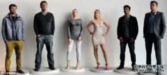 最新3D打印技术24小时完成迷你人物