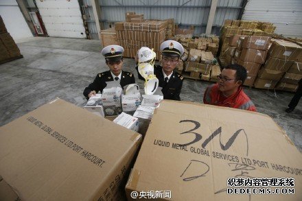 维护中国制造形象 上海查获12万只假3M口罩