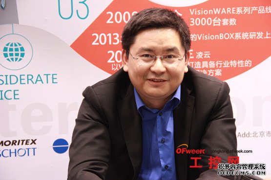 凌云光子视觉与图像器件事业部副总经理邬欣然